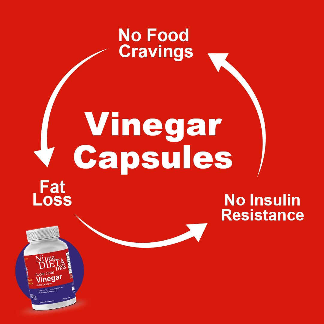 Ni una dieta más Apple Cider Vinegar Capsules 60 Capsules