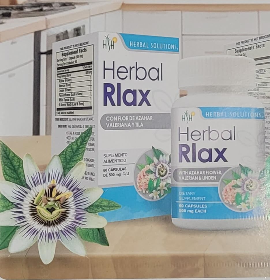 Herbal Solutions Health Herbal Relax Capsules