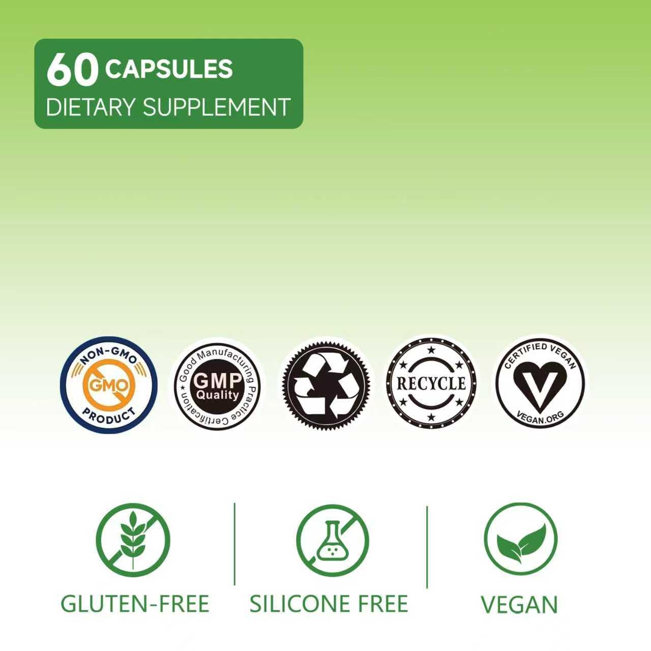 LEMON CODE Sea Moss & Black Seed Oil Capsules with Burdock & Bladderwrack & Ashwagandha, Vitamin C&D, Natural Herbal Complex for Daily Balance, Energy & Digestive Support, 60 Capsules
