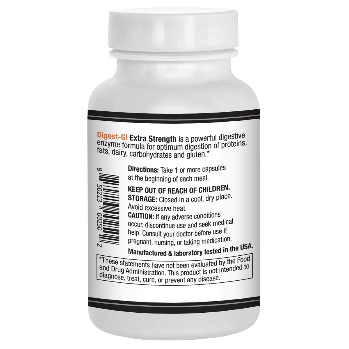 AST Enzymes Digest-GI Extra Strength Digestive Enzymes Capsule, 60 Capsules