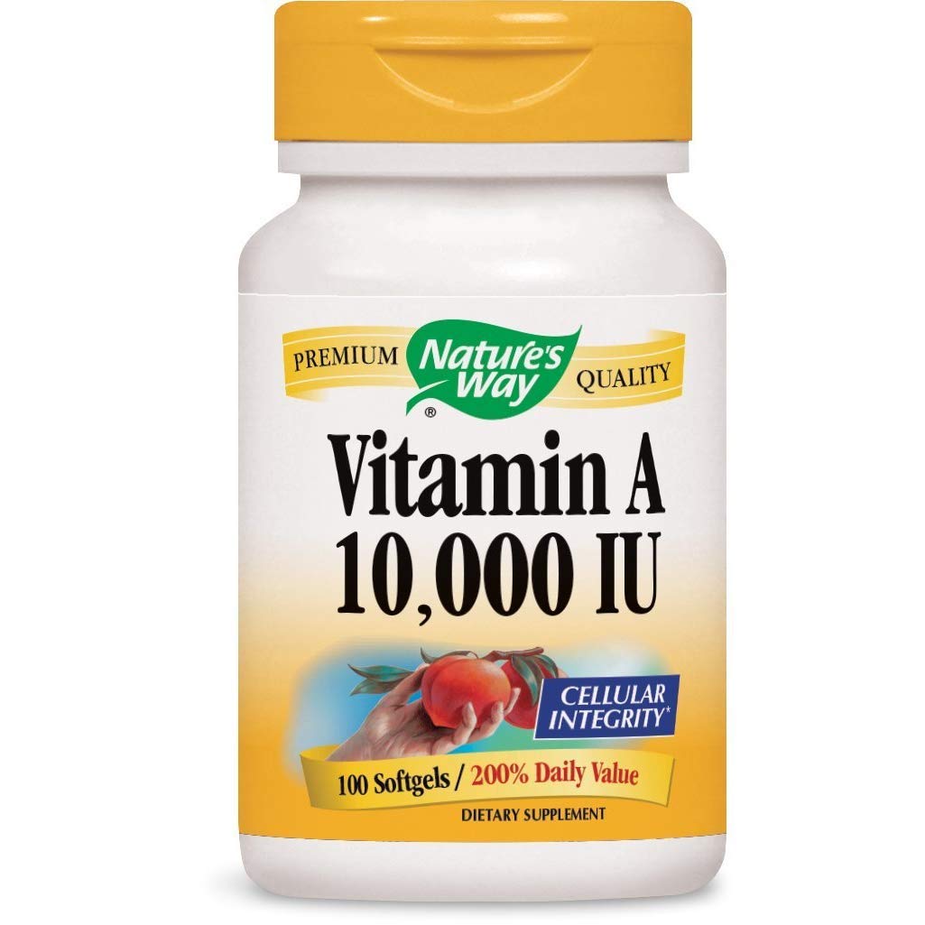 Nature's Way Vitamin A Softgels 400 Softgels