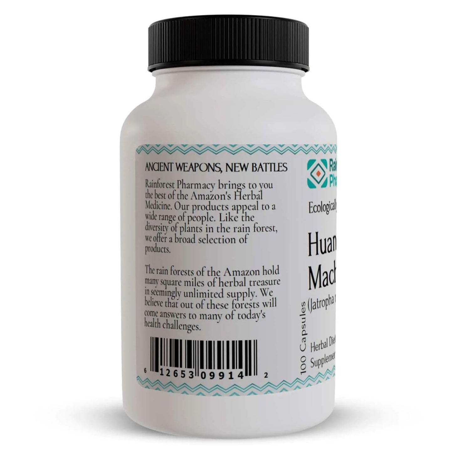 Rainforest Pharmacy Huanarpo Macho Capsules 100 Vegetarian Capsules