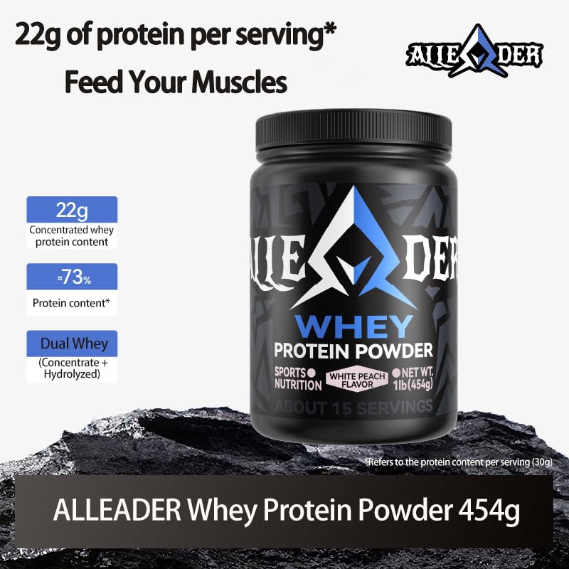 Alleader Whey Protein Powder 1 Ounce