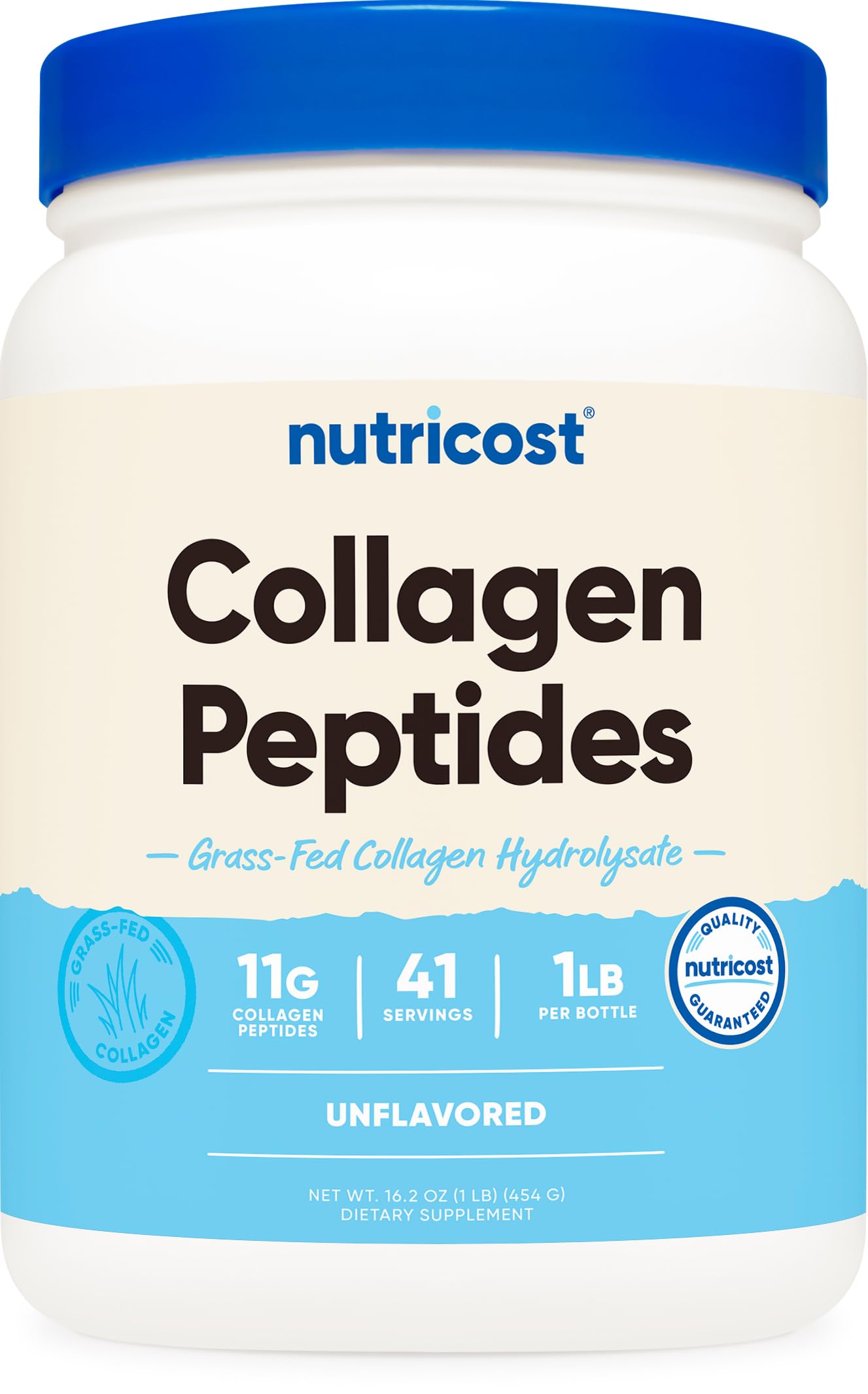 Nutricost Collagen Peptides Powder 1 lb