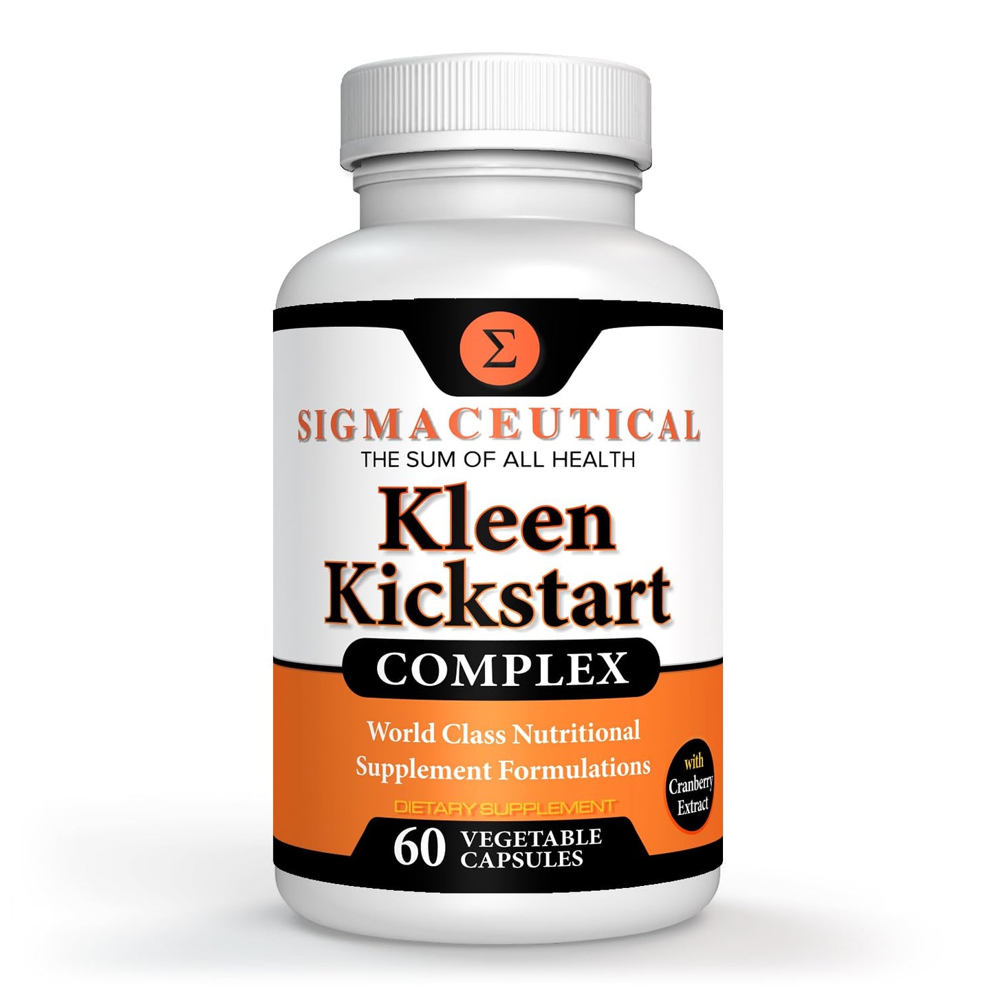 Sigmaceutical Kidney Cleanse Supplement – Advanced Herbal Formula with Cranberry Extract for Kidney Support, Urinary Tract Health & Fluid Balance, Capsules, 60 Count