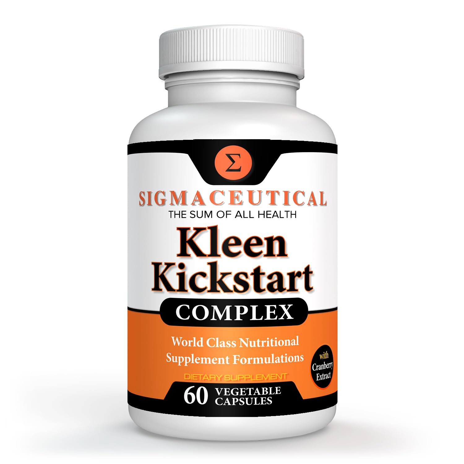 Sigmaceutical Kidney Cleanse Supplement – Advanced Herbal Formula with Cranberry Extract for Kidney Support, Urinary Tract Health & Fluid Balance, Capsules, 60 Count