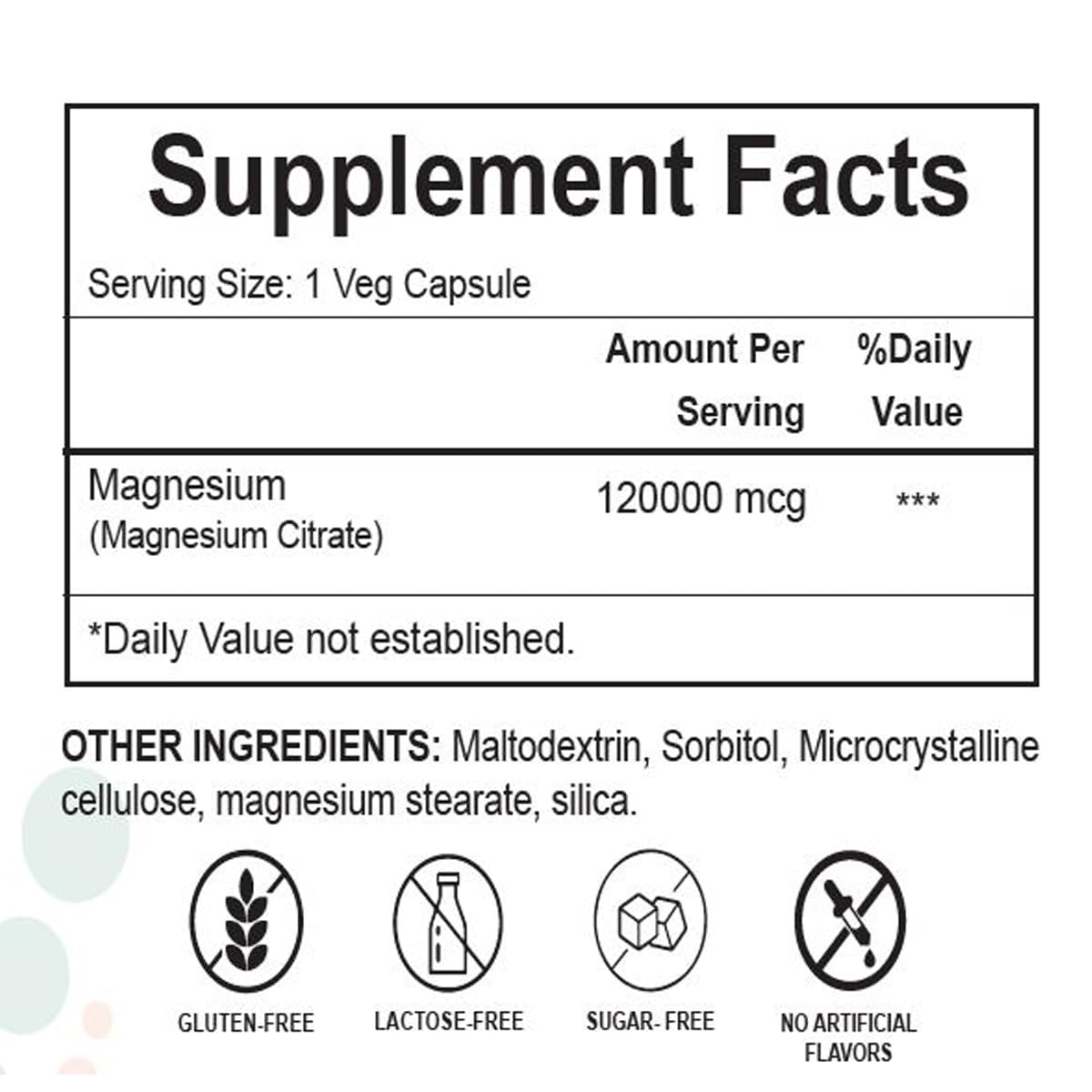 H4U Magnesium Citrate Capsule, 90 Capsules