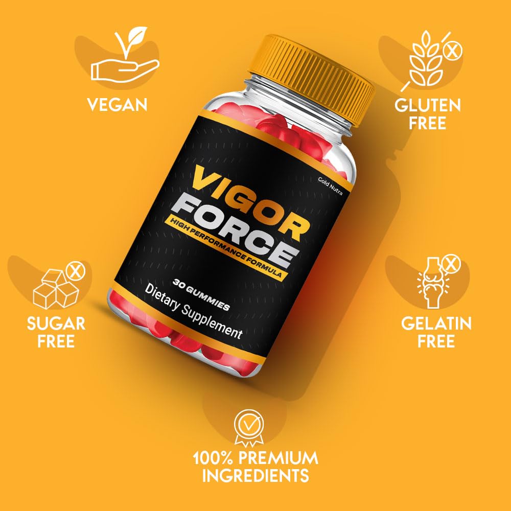Gold Nutra Vigor Force Gummies 1 Count