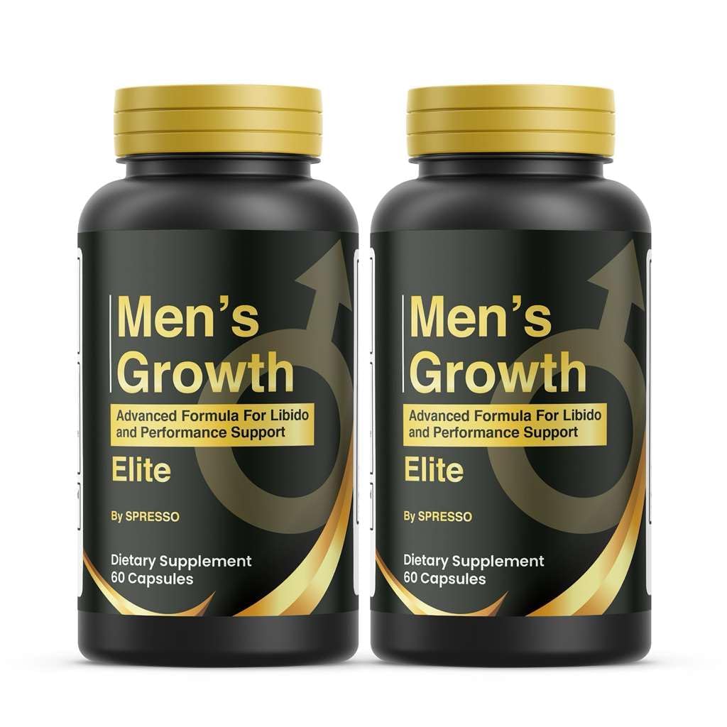 SPRESSO Mens Growth Capsules 120 Capsules