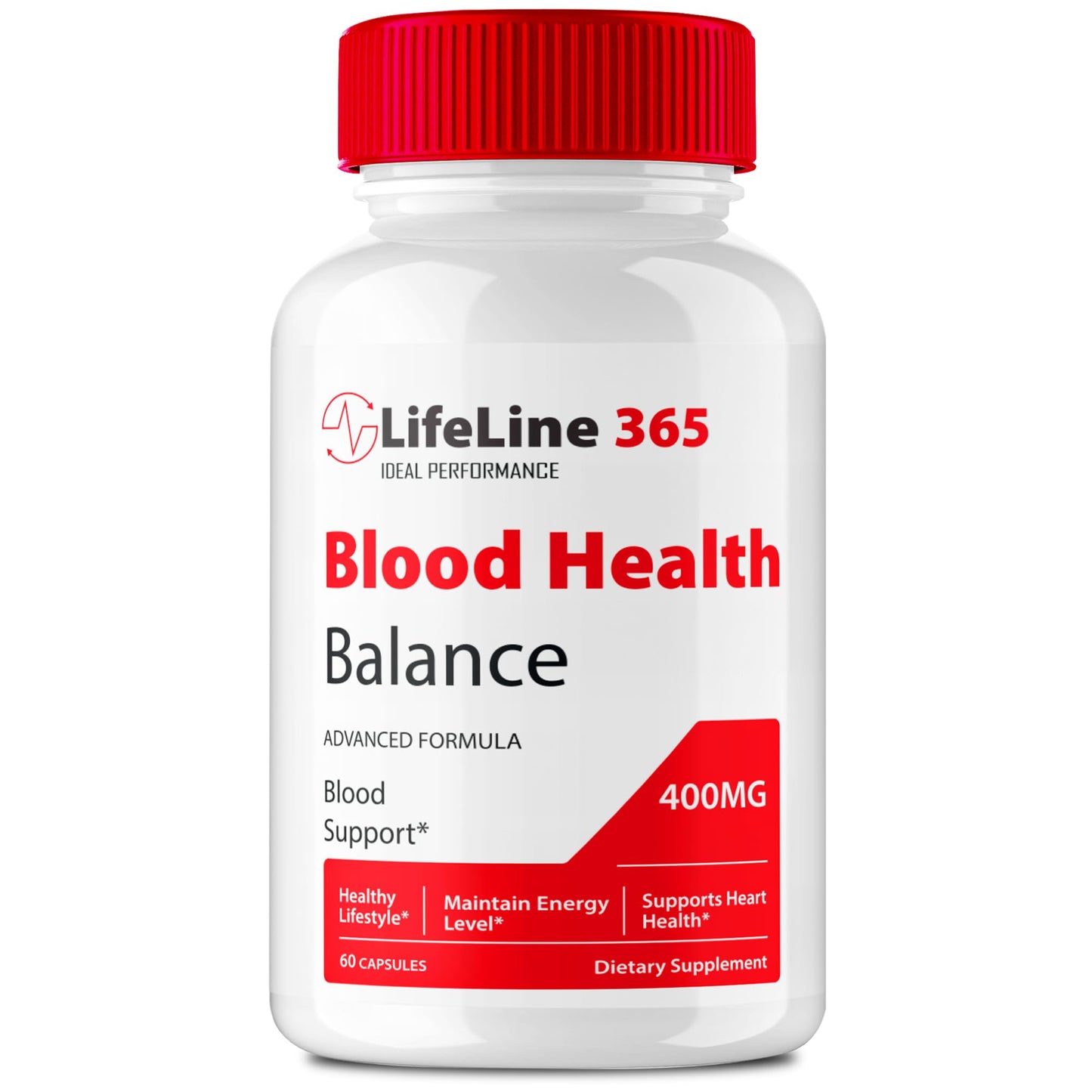IDEAL PERFORMANCE Lifeline 365 Blood Support Capsule 60 Count