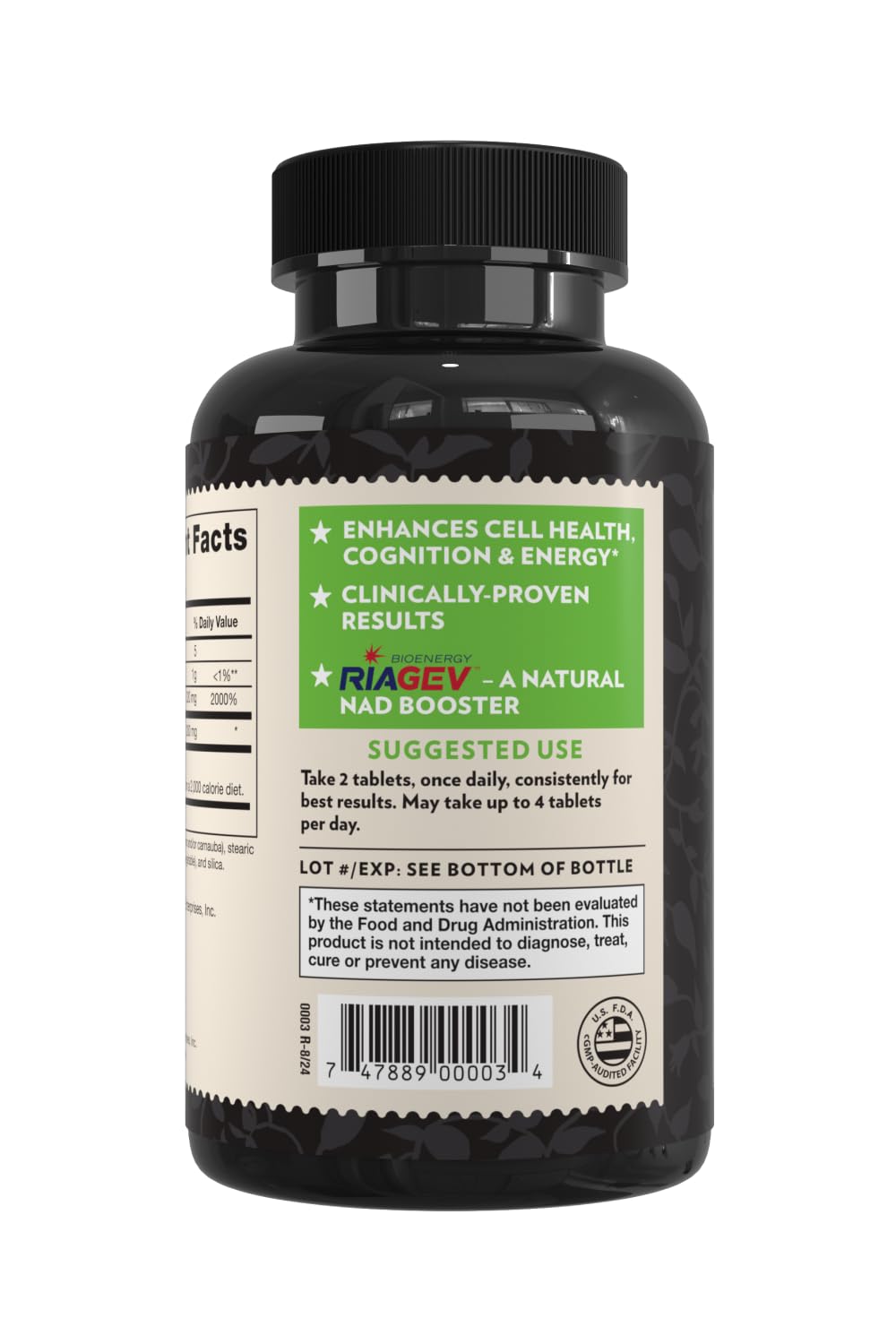 Crystal Star NAD+ Tablets 60 Count