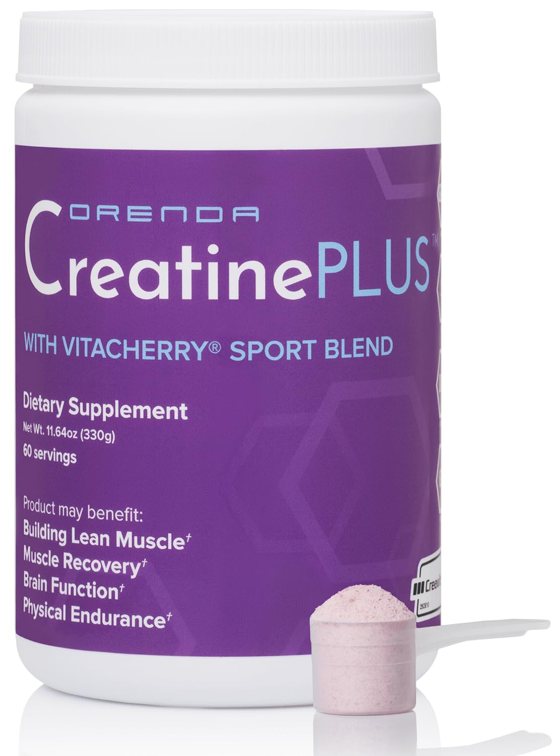 Orenda International CreatinePLUS Creavitalis Muscle, Brain & Recovery Powder, 11.6 oz