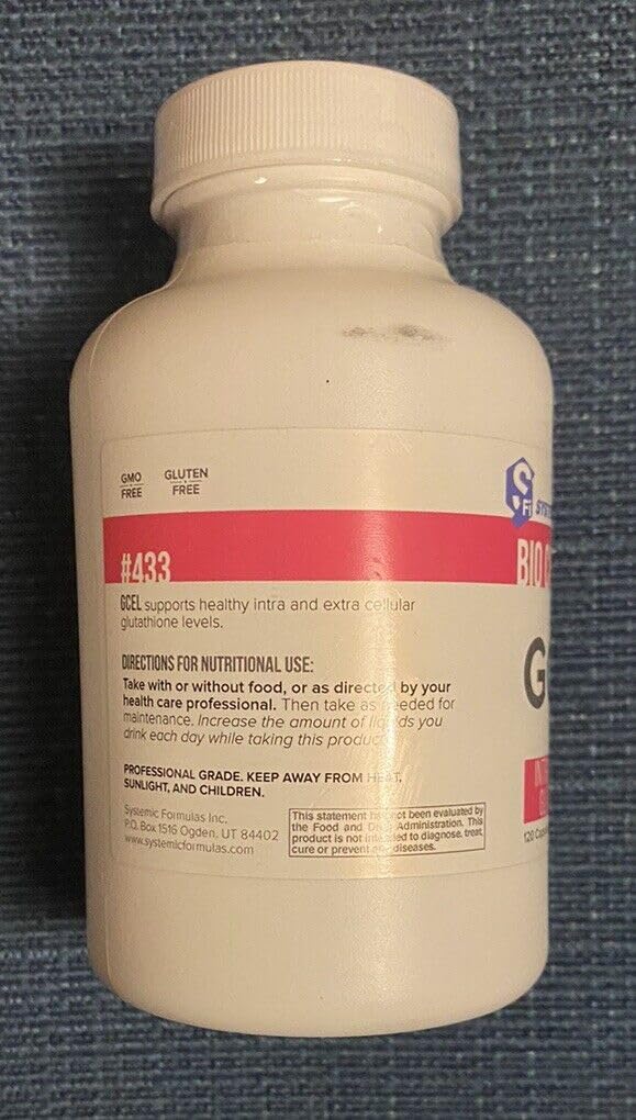 Systemic Formulas #433- GCEL Capsule 120