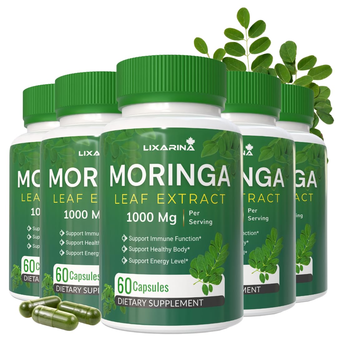 LIXARINA Moringa Capsules, 300 Capsules