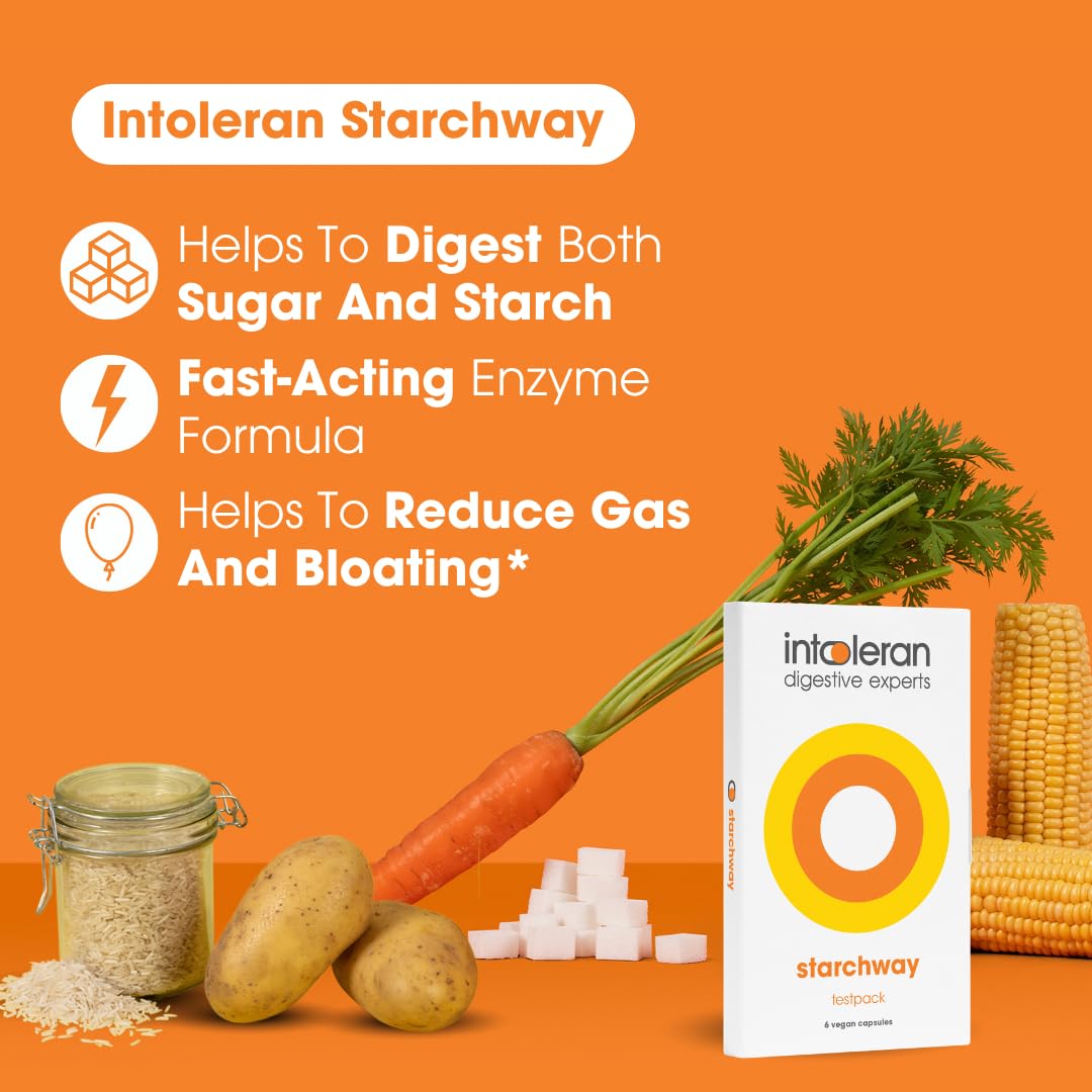 Intoleran Starchway Digestive Enzymes 6 Capsules