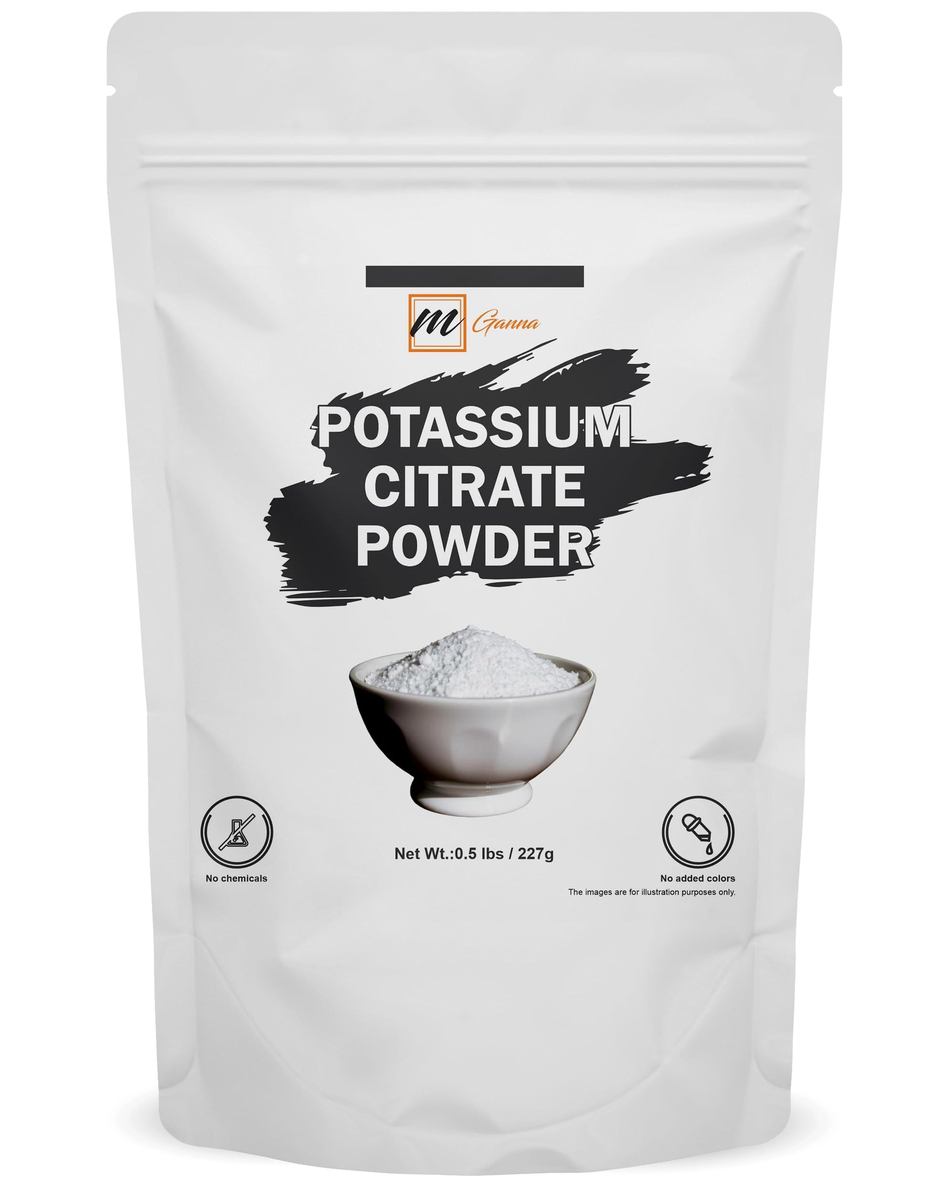 mGanna Potassium Citrate Powder 8 Ounce