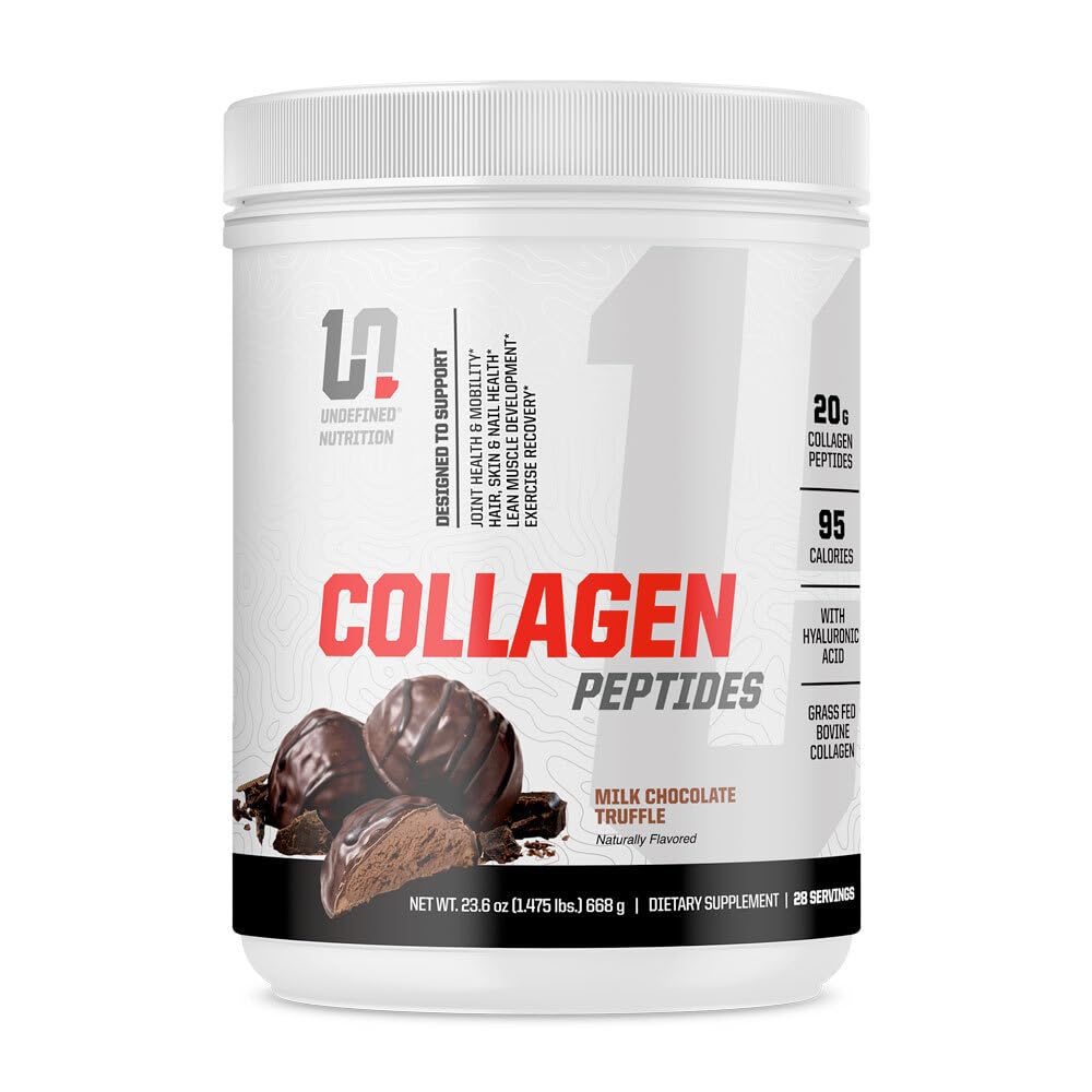 Undefined Nutrition Collagen Peptides with Hyaluronic Acid Powder, 20