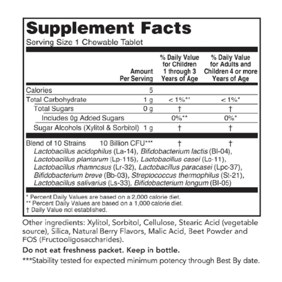 Rachelstea Rachel’s Pro Berry Chewables Chewable 50 Count