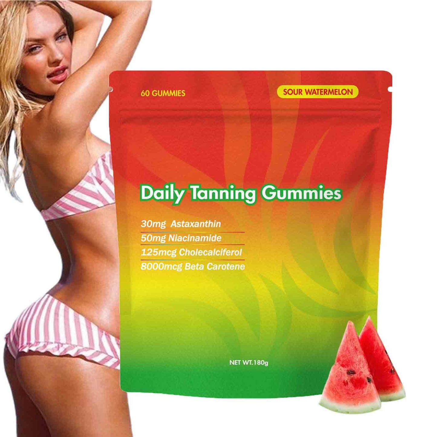 Fuxvao Daily Tanning Gummies 1 Count