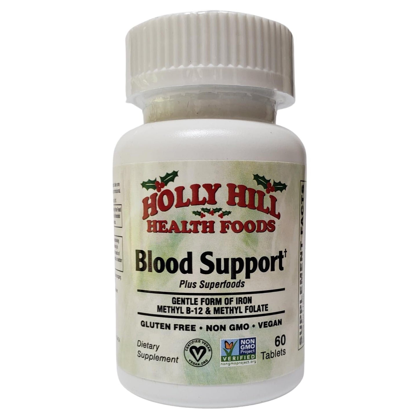 Holly Hill Health Foods Blood Support Plus Superfoods Tablets, 60