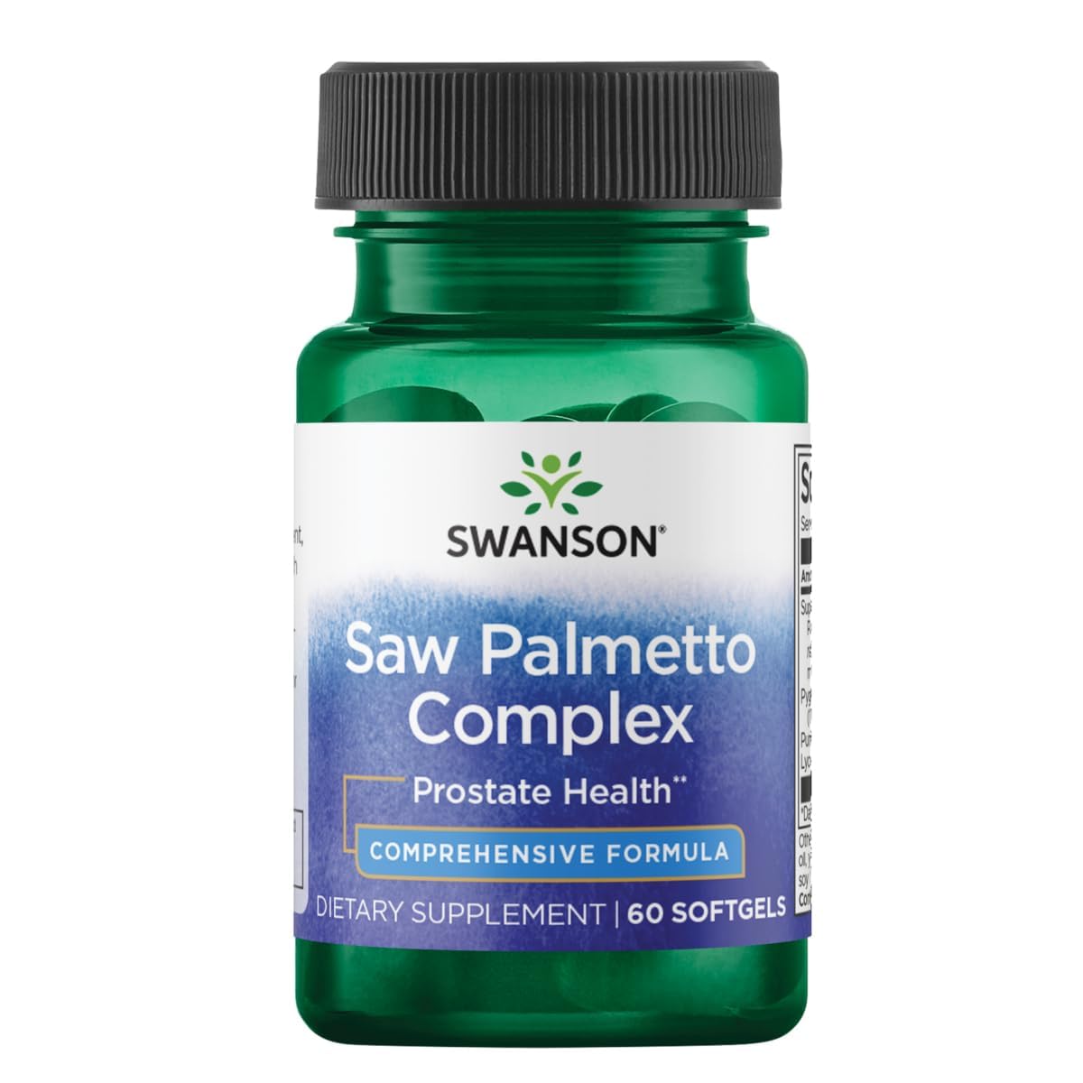 Swanson Saw Palmetto Combo Softgels 60 Count