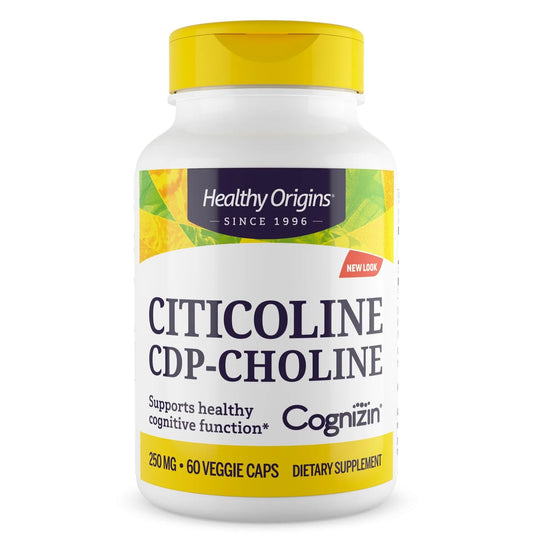 Healthy Origins Cognizin Citicoline 250 mg, 60 Veggie Capsules