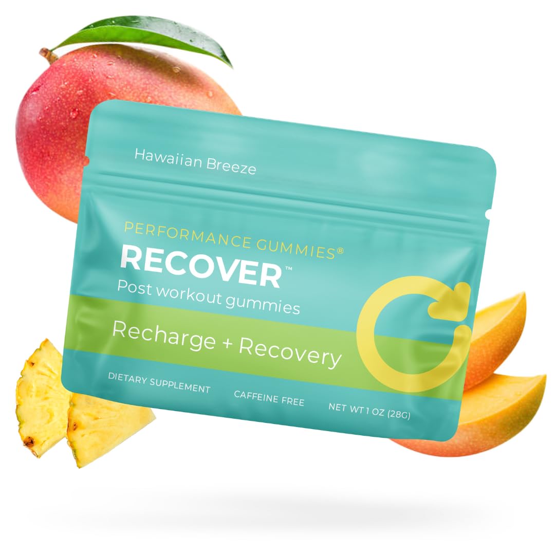 SGC Recover Gummies 600mg BCAAs + Antioxidants, 12 Count