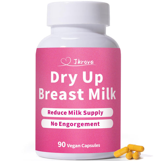 Jkrova Dry Up Breastmilk Capsules, 90 Count
