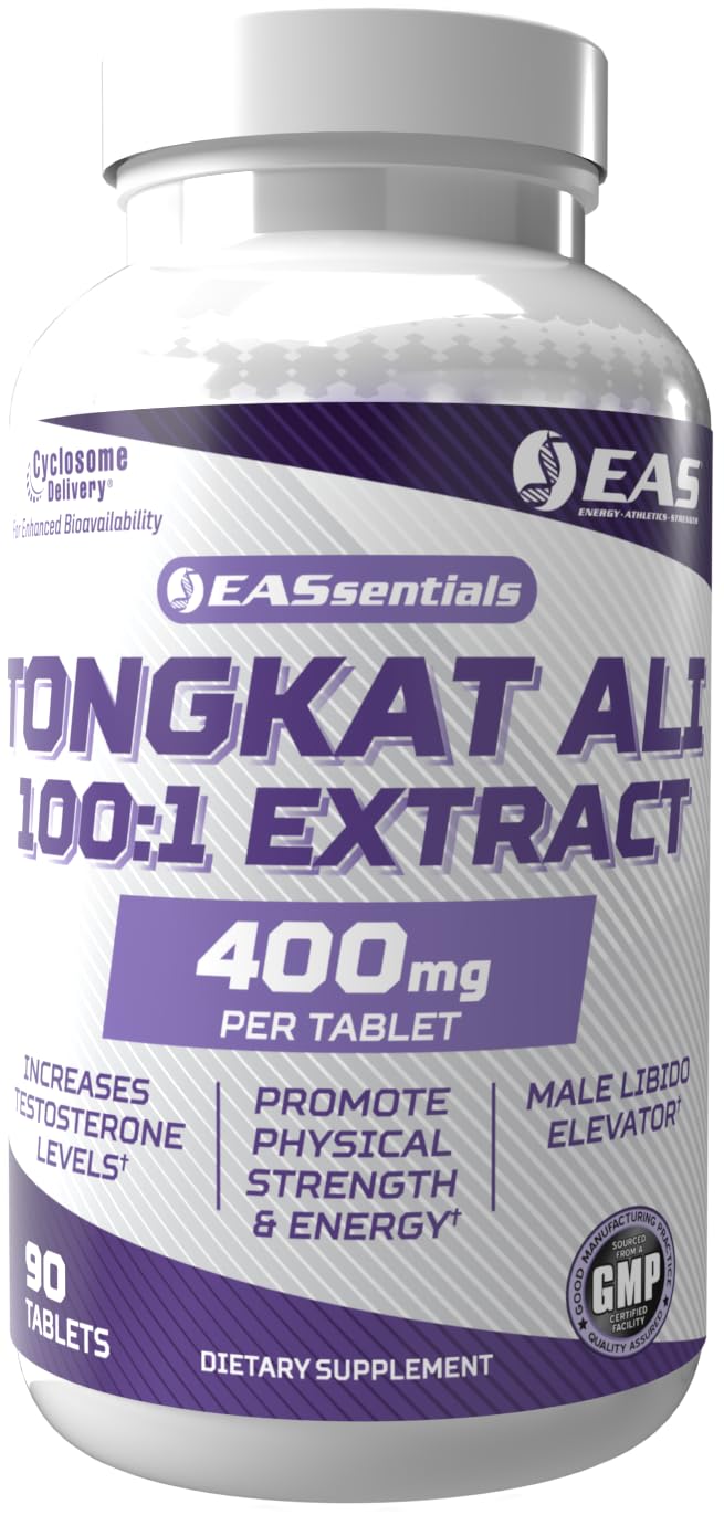 Experimental and Applied Sciences EAS Tongkat Ali 100:1 Extract for Men 90 Tablets