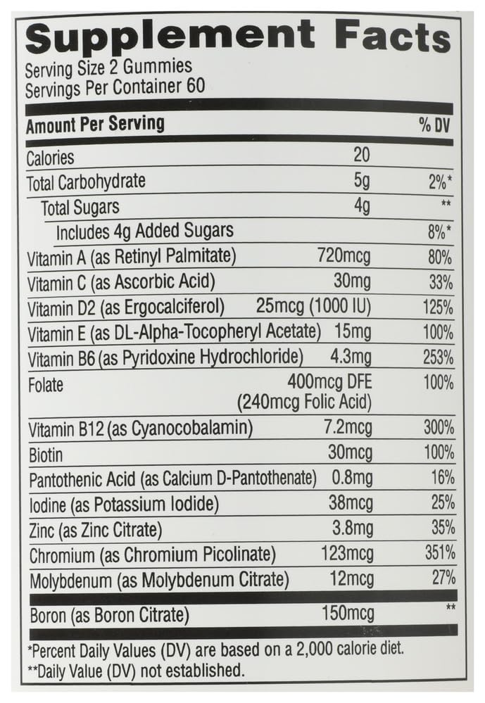 365 by Whole Foods Market Men's Multivitamin Gummies, 120 Count