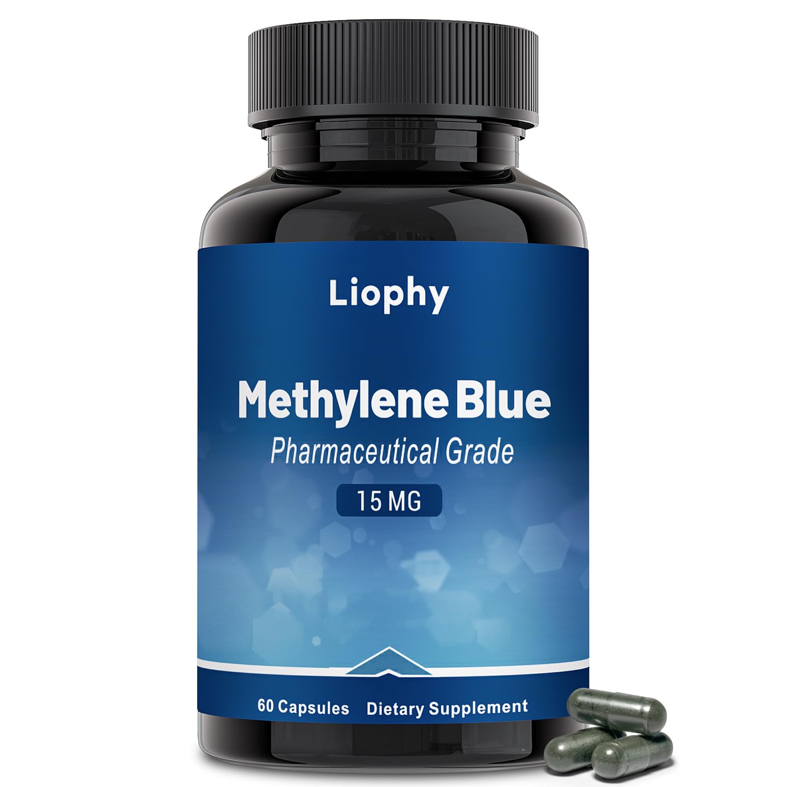 Liophy Methylene Blue Capsules, 60 Count