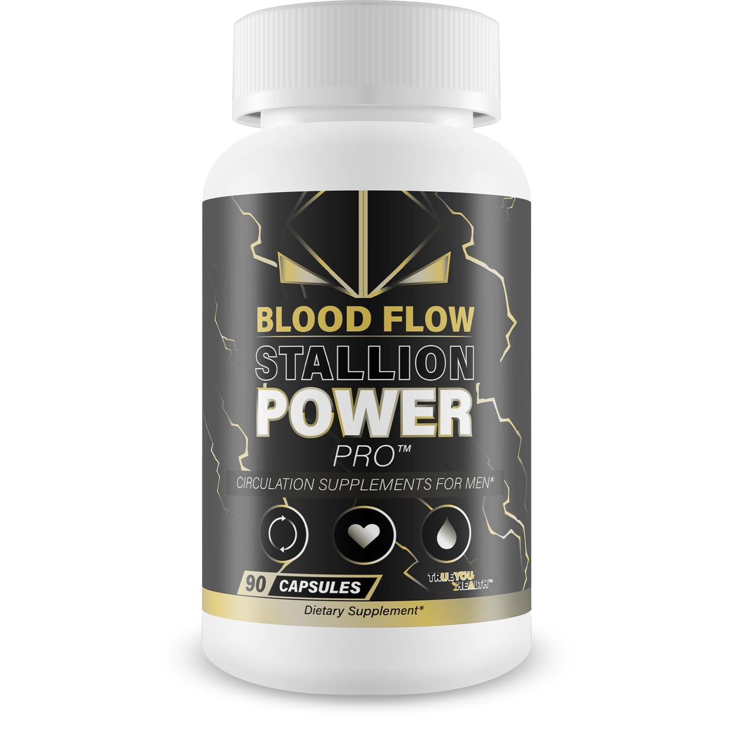 True You Health Blood Flow Stallion Power Pro Capsule, 90 Count