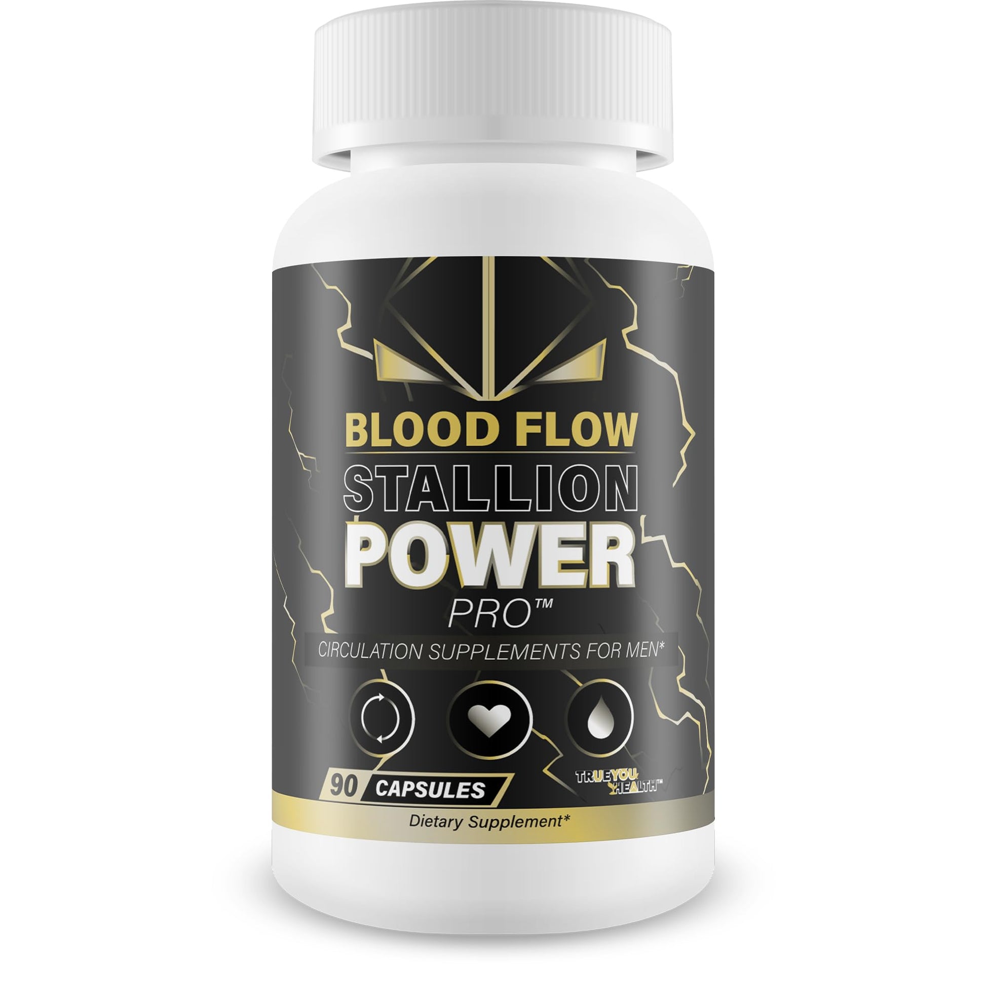 True You Health Blood Flow Stallion Power Pro Capsule, 90 Count