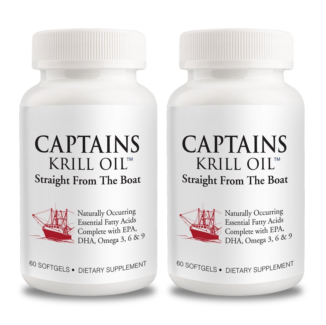Captains Krill Oil Softgel 2-Pack