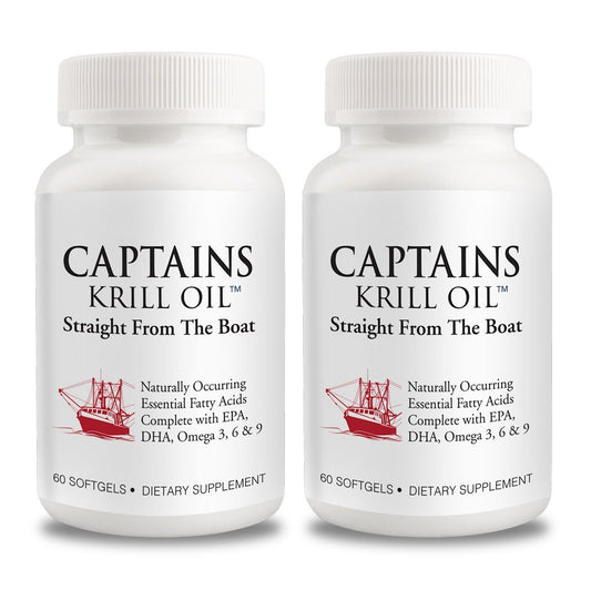 Captains Krill Oil Softgel 2-Pack