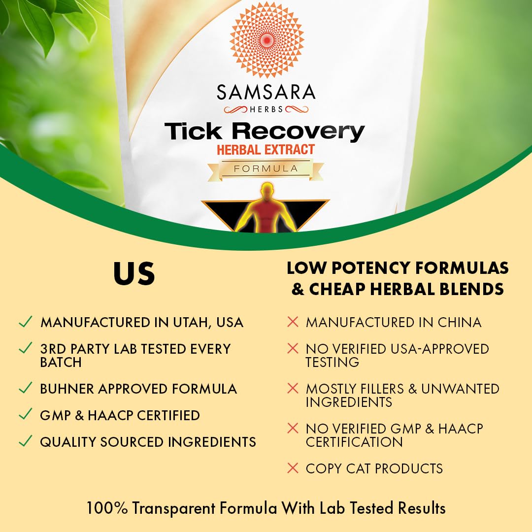 Samsara Herbs Tick Recovery - Herbal Powder Formula Powder 4