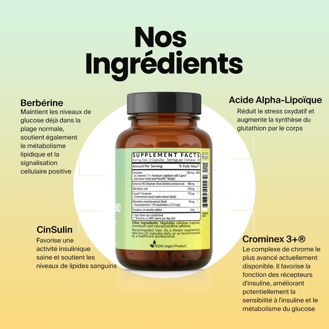 MD Logic Health Glucose Defend Capsules 60