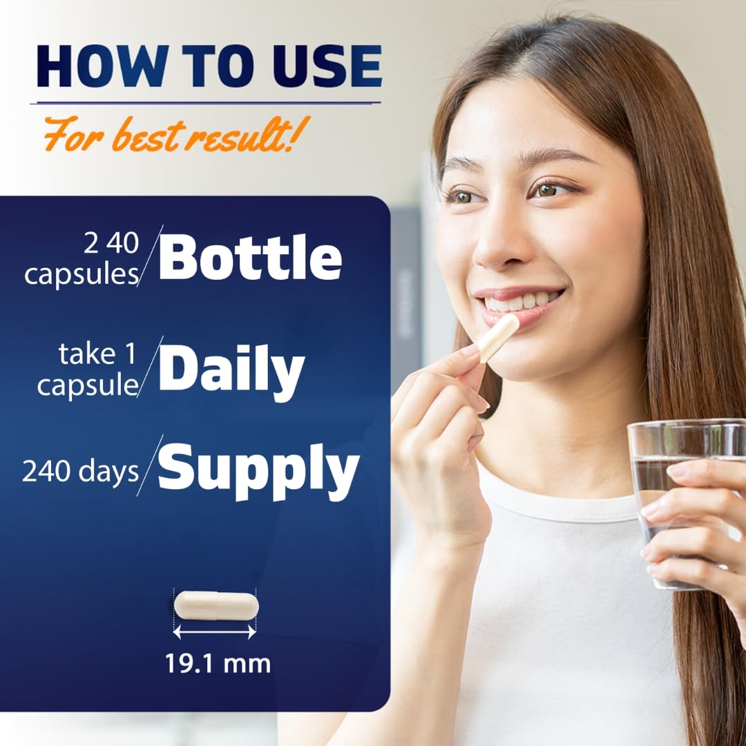 Vitamatic Chamomile 250 mg Capsule, 240 Count
