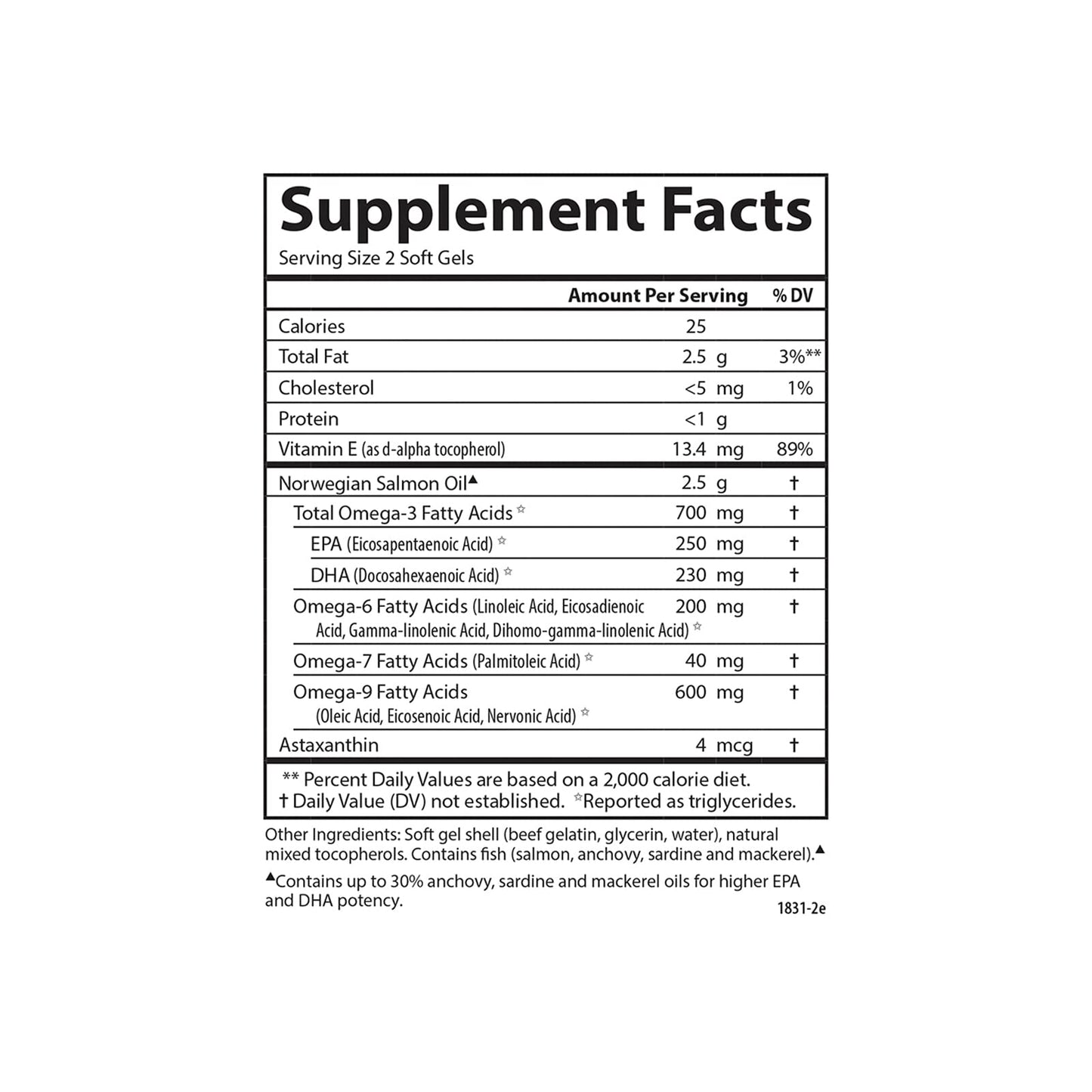 Carlson Salmon Oil Complete 700 mg Softgels 120