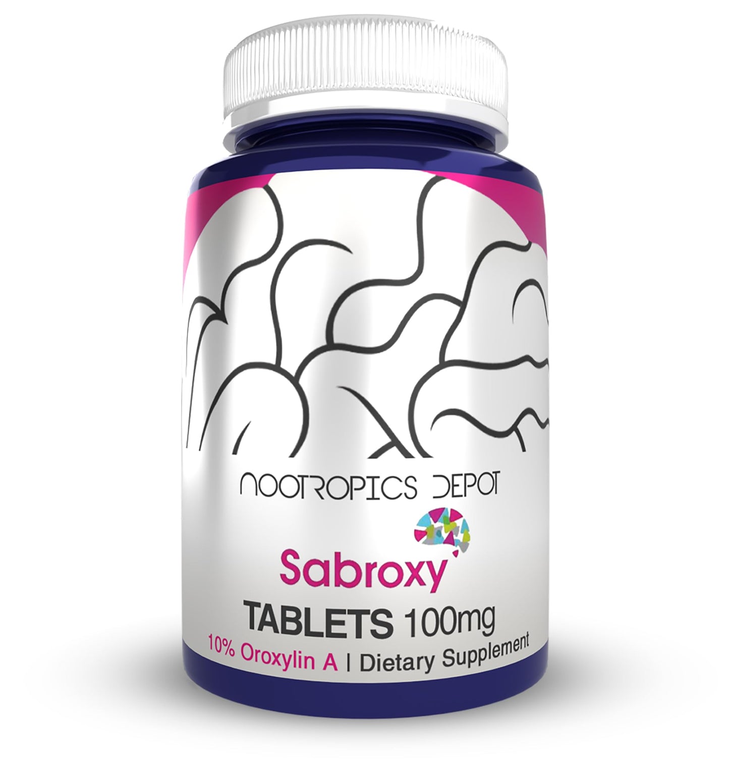 Nootropics Depot Sabroxy 100mg Tablets, 90 Count