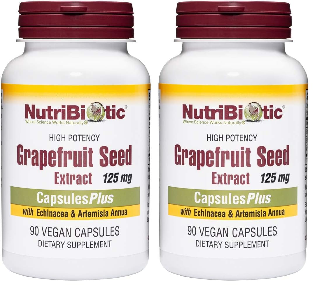 NutriBiotic Grapefruit Seed Extract Capsules 180