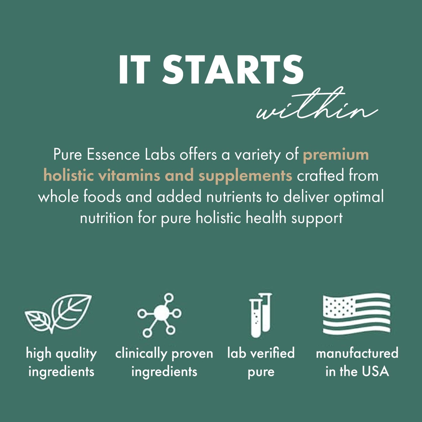 PURE ESSENCE LABS Organic Turkey Tail 4X Mushroom Extract, Vegan Mushrooms Supplement for Immune Building, 60 Capsules