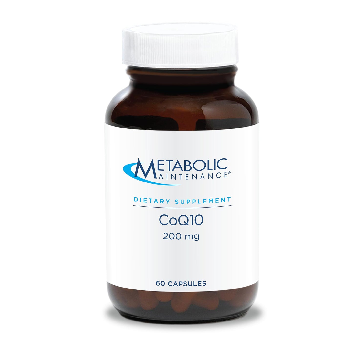 Metabolic Maintenance CoQ10 200mg Coenzyme Q10 Supplement Capsules 60