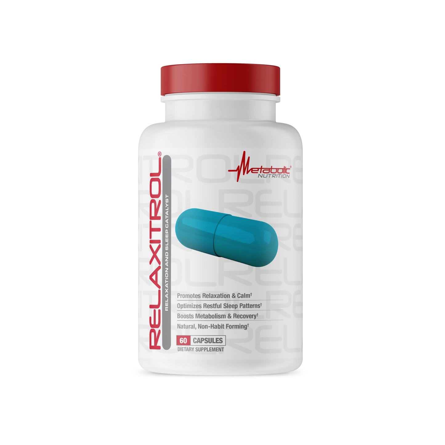 Metabolic Nutrition Relaxitrol - Relaxation and Sleep Catalyst Capsule, 60 Capsules