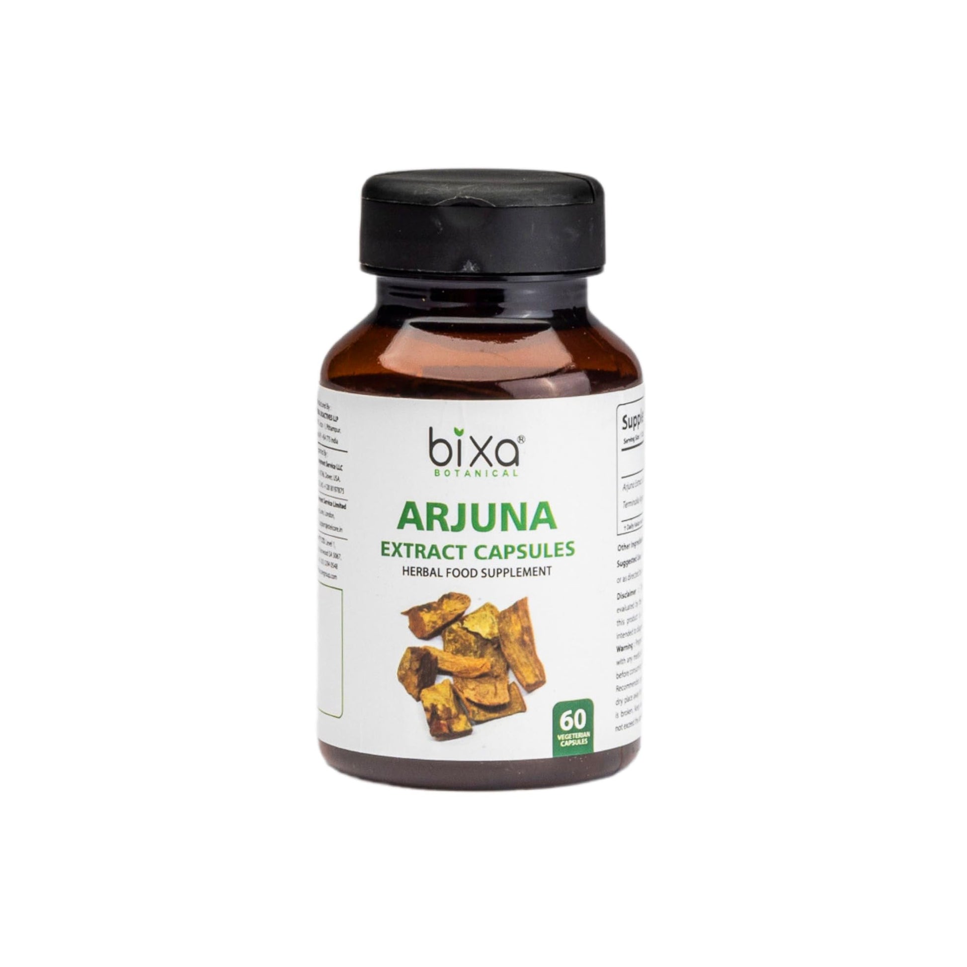 bixa BOTANICAL Arjuna Capsule 60 Count