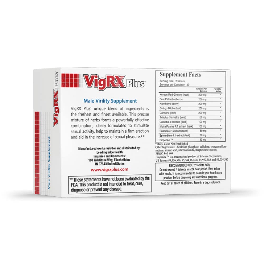 VigRX Plus Daily Supplement Tablet 1 Count