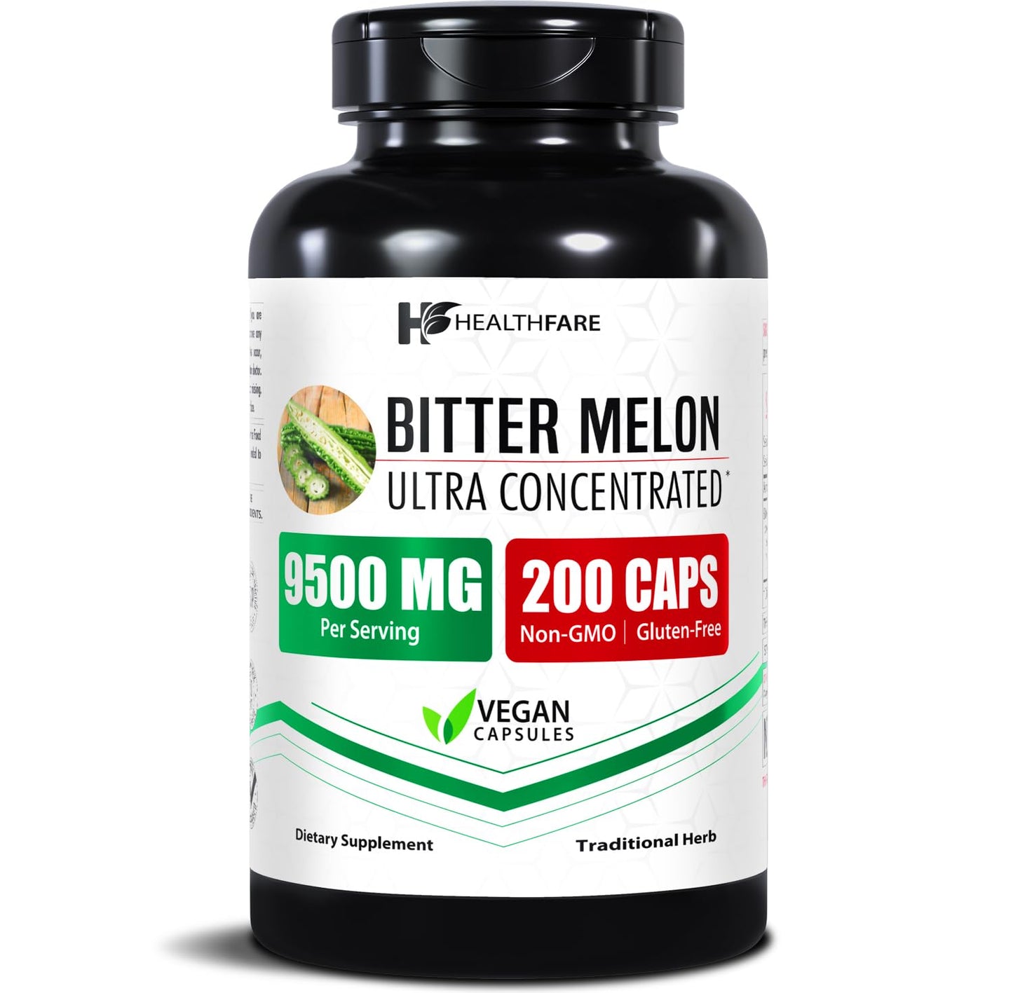 Healthfare Bitter Melon Capsules Extract 200 Capsules