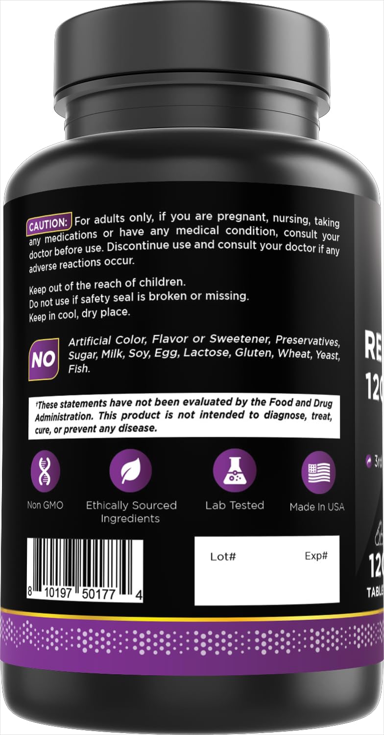 Oxify Red Yeast Rice 1200 mg Tablet, 120 Count