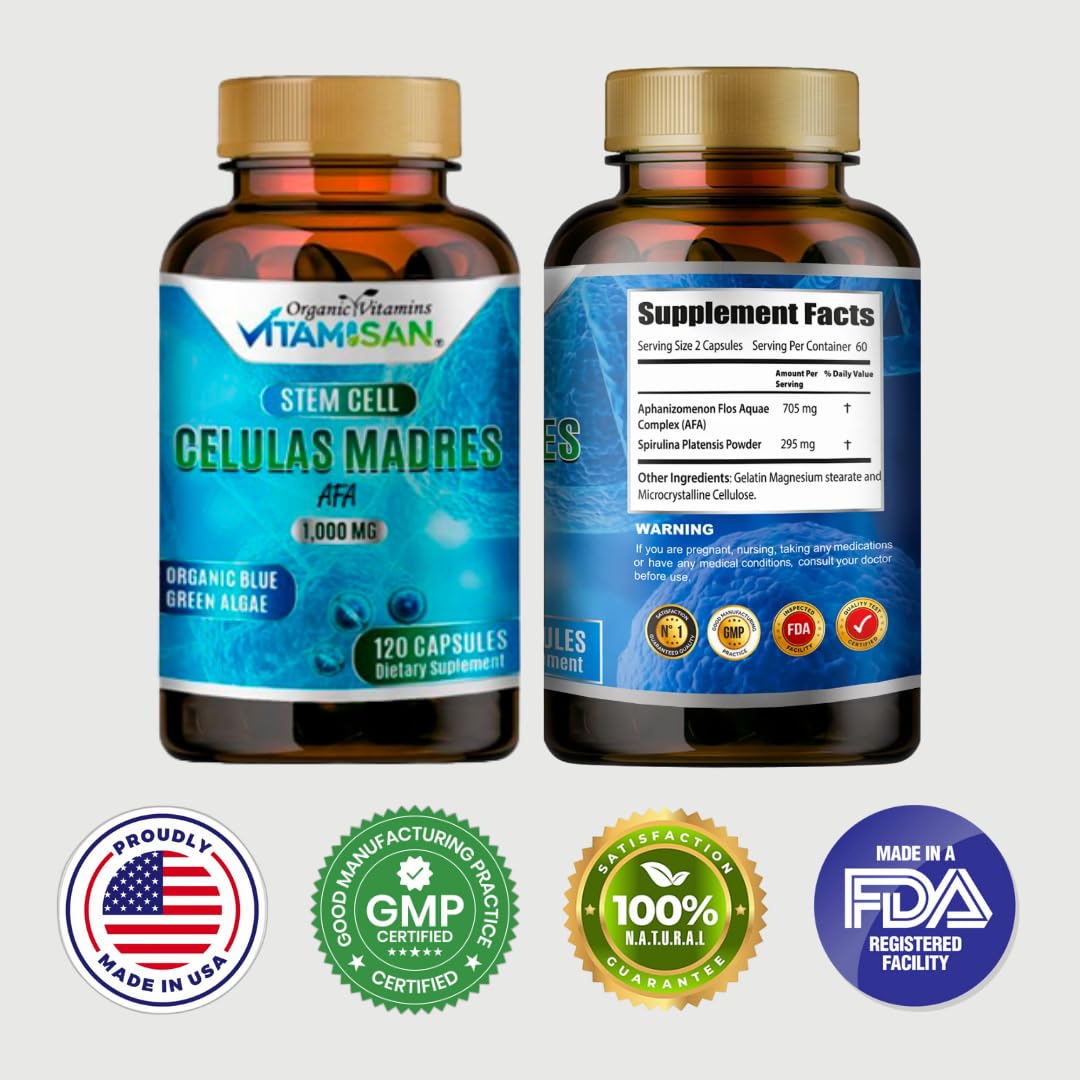 Generic CELULAS MADRES Stem Cell Capsules, 240 Count