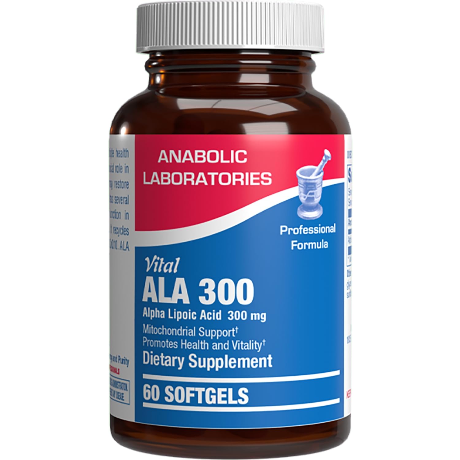 Anabolic Laboratories Alpha Lipoic Acid 300mg Softgels, 60 Servings